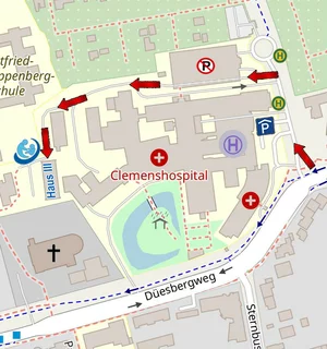 Bild: Anfahrt Praxis
©️: Kinderchirurgie Münster
Dr. med. Jean Tsokas
Facharzt für Kinder- & Jugendchirurgie