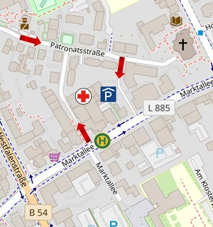 Bild: Anfahrt OP-Zentrum MS-Hiltrup
©️: Kinderchirurgie Münster
Dr. med. Jean Tsokas
Facharzt für Kinder- & Jugendchirurgie